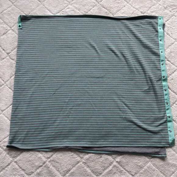 Lululemon | Vinyasa Scarf *Rulu "Parallel Stripe Menthol Heathered Slate" - Picture 3 of 10